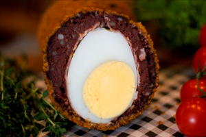 Breakfast in a Ball  |  Scotch Egg